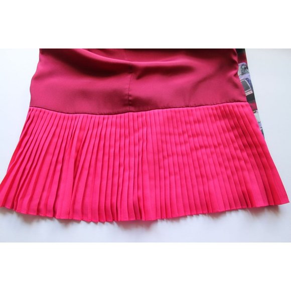 Ted Baker Briytan Taxi Pleated Dress TED Size 0/ US 2 - Picture 8 of 9